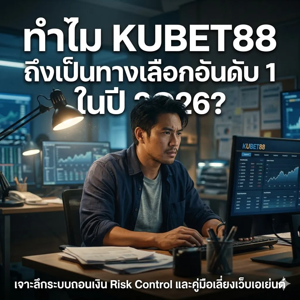 ทำไม KUBET88 ถึงเป็นทางเลือกอันดับ 1 ในปี 2026? เจาะลึกระบบถอนเงิน Risk Control และคู่มือเลี่ยงเว็บเอเย่นต์